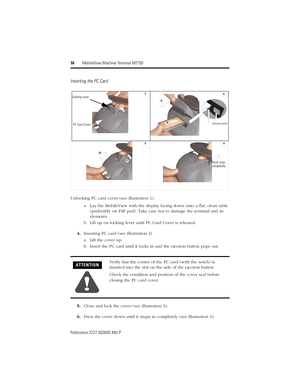 Rockwell Automation 2727-M7P20D1P1, -M7P20D1Q2, -M7P20D1Q3 MobileView Machine Terminal MT750 Quick Start User Manual | Page 16 / 148