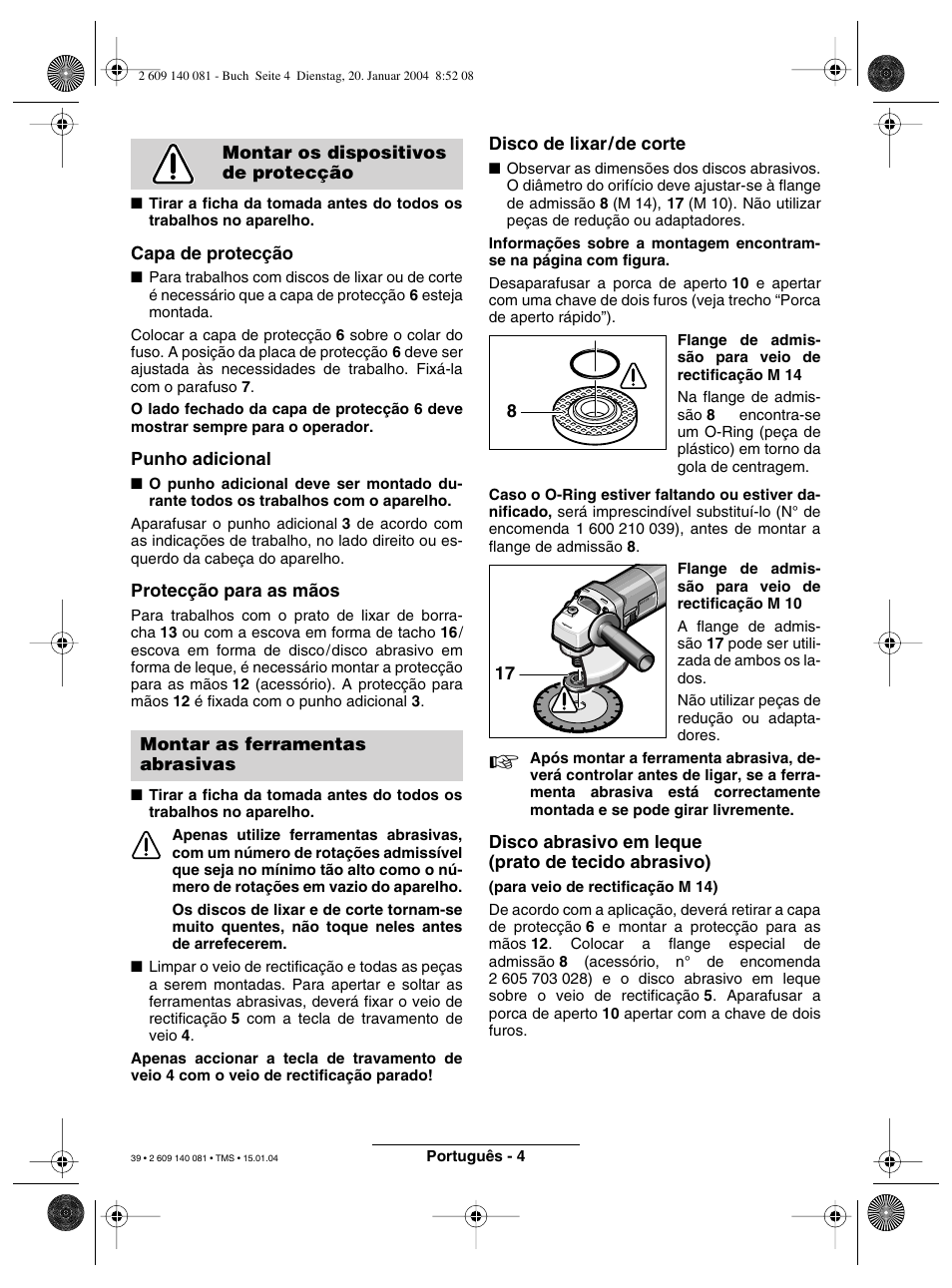 Bosch GWS 6-100 (E) User Manual | Page 23 / 27