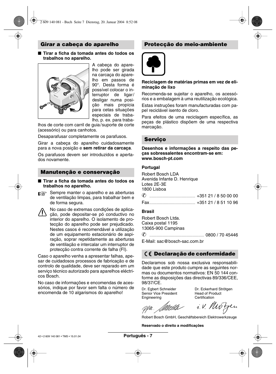 Bosch GWS 6-100 (E) User Manual | Page 26 / 27