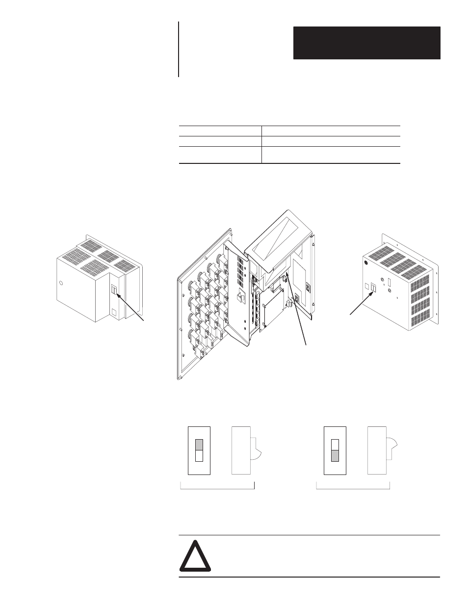 Dip switches | Rockwell Automation 2705 RediPanel Push Button Module User Manual | Page 15 / 100