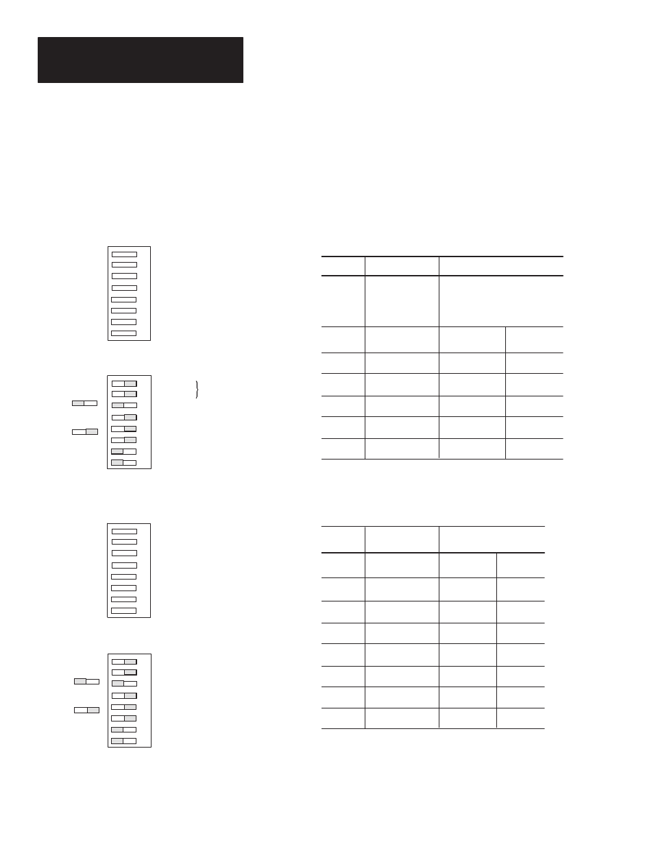 Setting switch bank 2 | Rockwell Automation 2705 RediPanel Push Button Module User Manual | Page 18 / 100