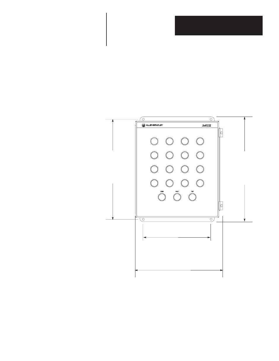 Rockwell Automation 2705 RediPanel Push Button Module User Manual | Page 36 / 100