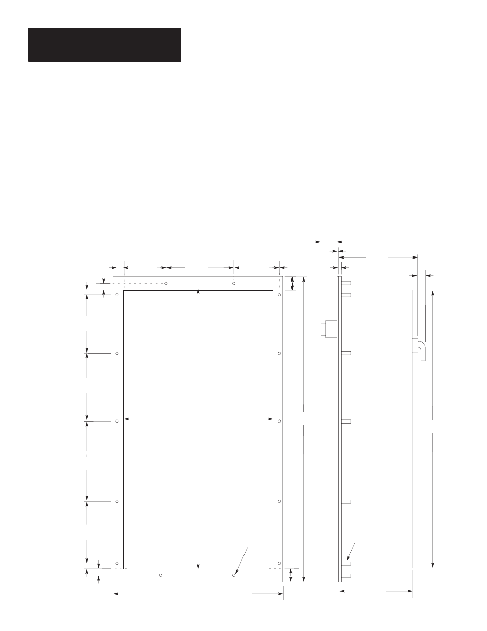 Installing the 800t/h push button modules | Rockwell Automation 2705 RediPanel Push Button Module User Manual | Page 37 / 100