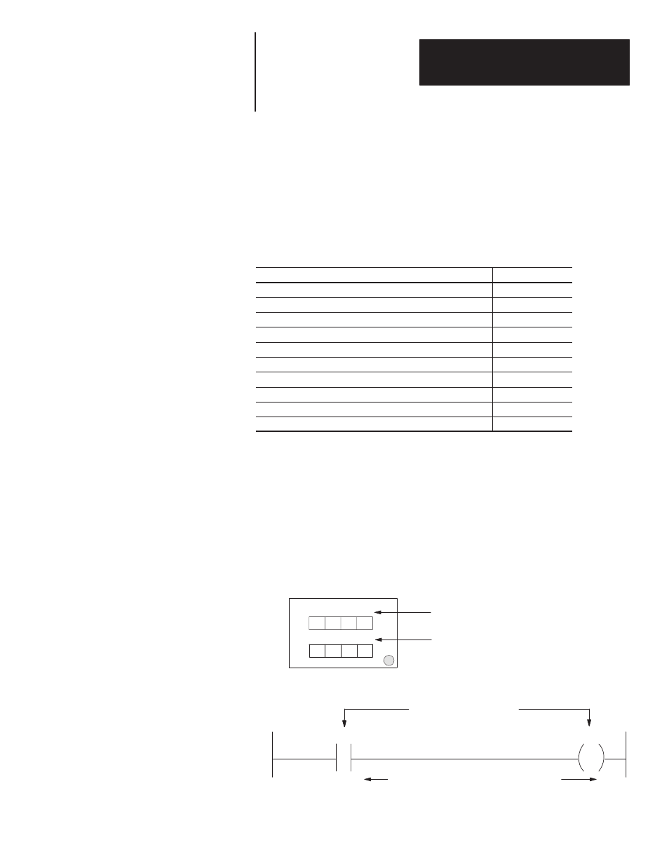 4 - programming the redipanel modules, Chapter objectives, Module bit addresses | Programming the redipanel modules, Chapter objectives module bit addresses | Rockwell Automation 2705 RediPanel Push Button Module User Manual | Page 40 / 100