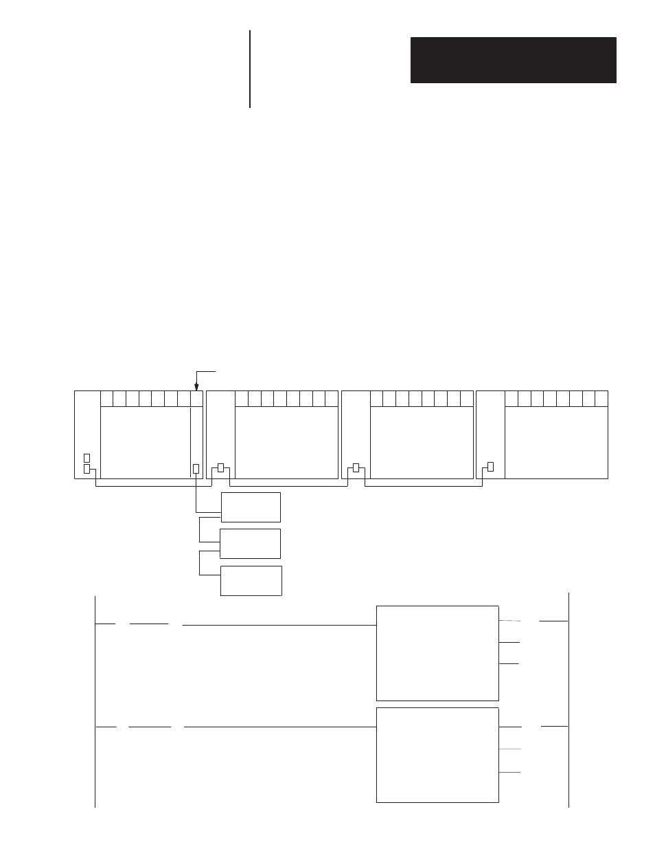 Programming example | Rockwell Automation 2705 RediPanel Push Button Module User Manual | Page 56 / 100