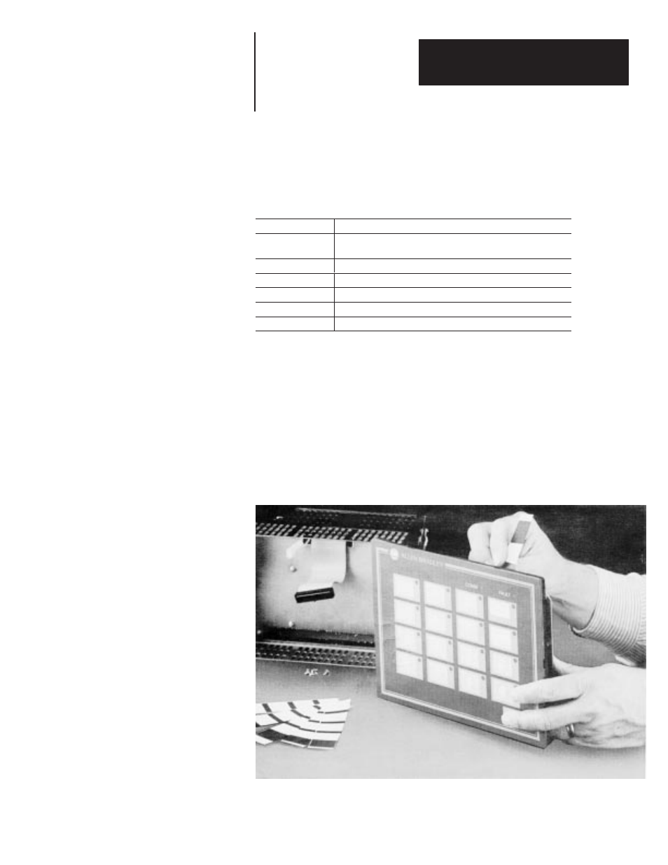 H - installing color inserts in membrane modules, Installing color inserts in membrane modules | Rockwell Automation 2705 RediPanel Push Button Module User Manual | Page 97 / 100