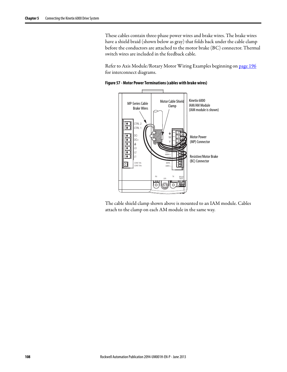 Rockwell Automation 2094-xMxx-S Kinetix 6000 Multi-axis Servo Drives User Manual User Manual | Page 108 / 286