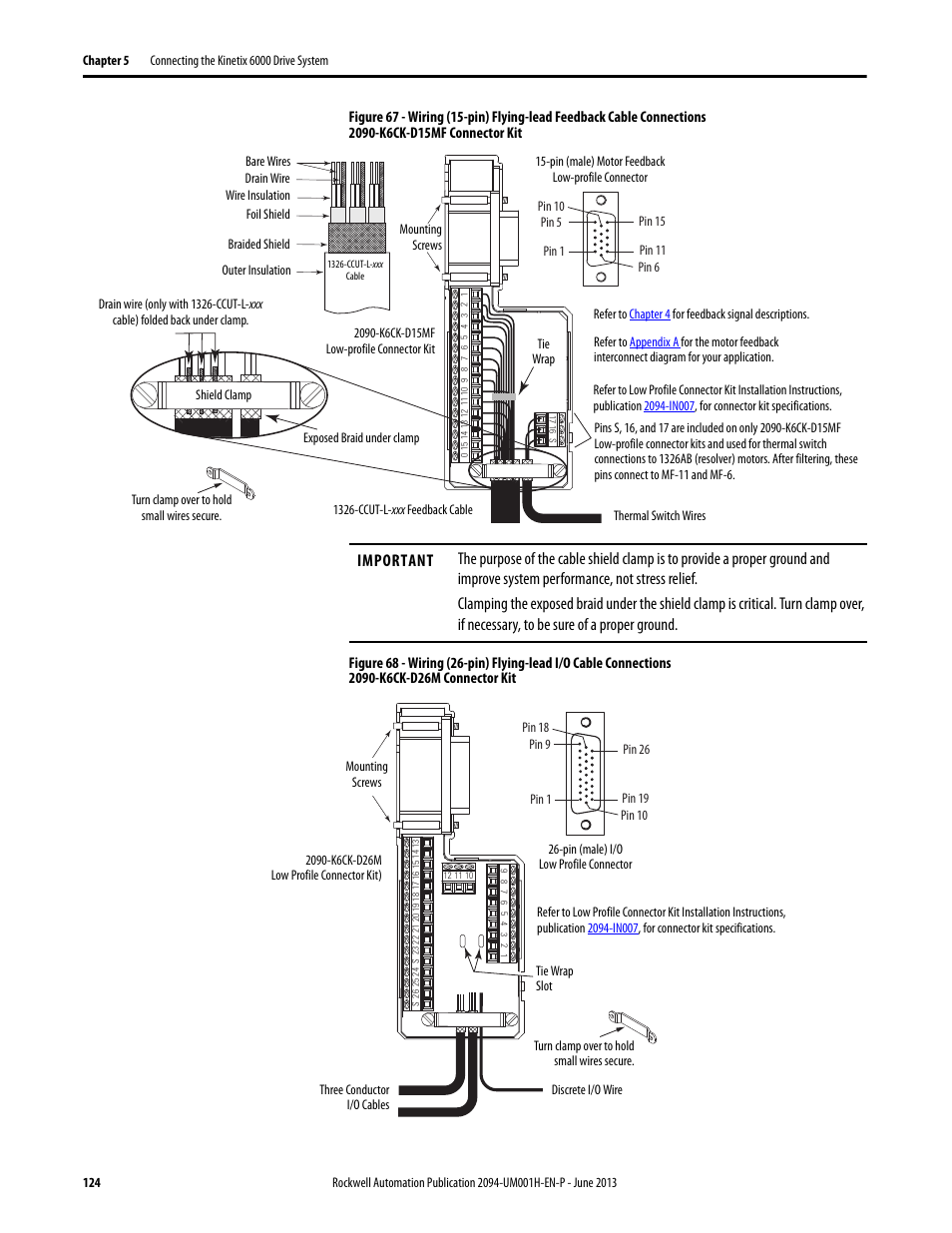 Rockwell Automation 2094-xMxx-S Kinetix 6000 Multi-axis Servo Drives User Manual User Manual | Page 124 / 286