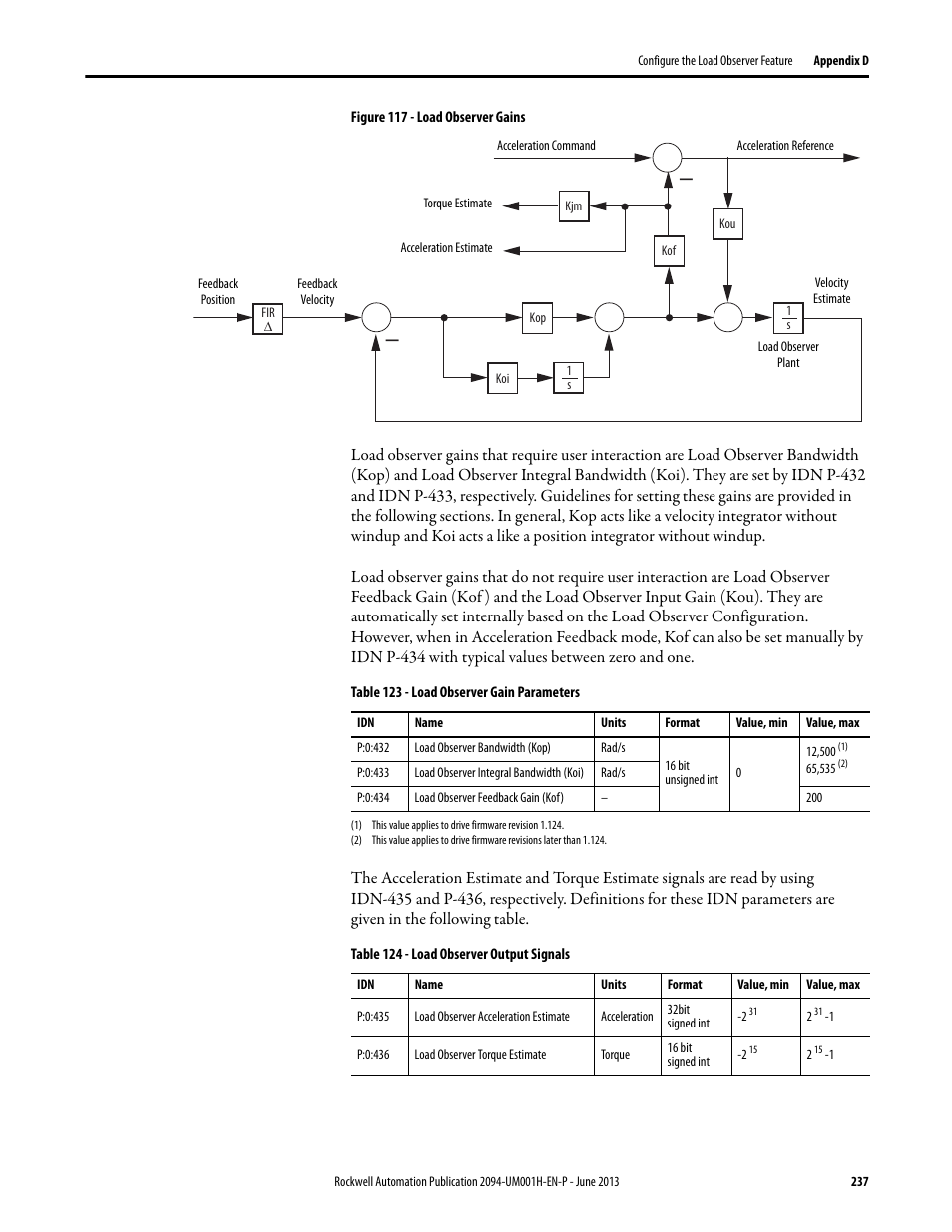 Rockwell Automation 2094-xMxx-S Kinetix 6000 Multi-axis Servo Drives User Manual User Manual | Page 237 / 286