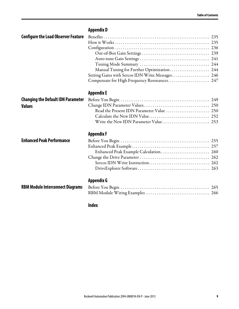 Rockwell Automation 2094-xMxx-S Kinetix 6000 Multi-axis Servo Drives User Manual User Manual | Page 9 / 286