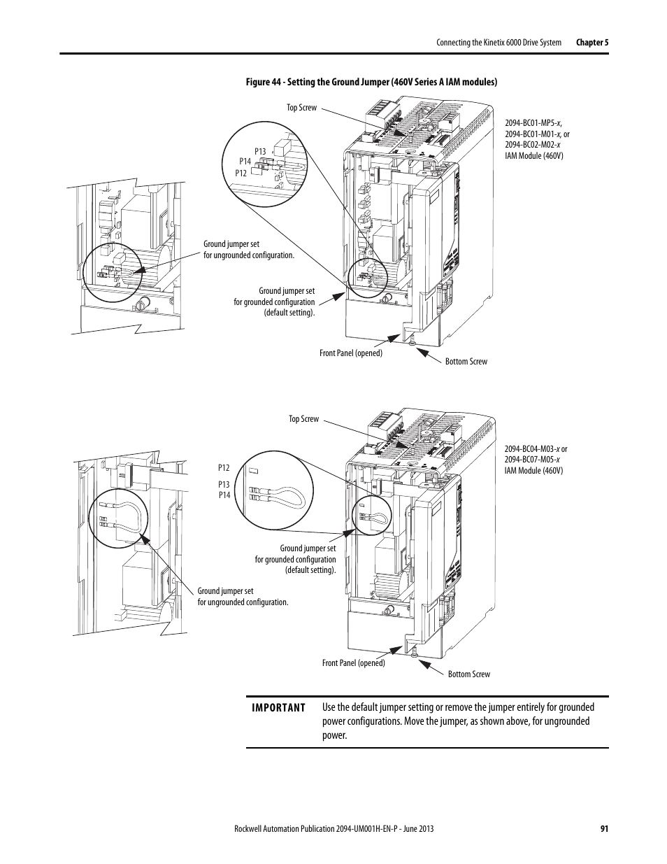 Rockwell Automation 2094-xMxx-S Kinetix 6000 Multi-axis Servo Drives User Manual User Manual | Page 91 / 286