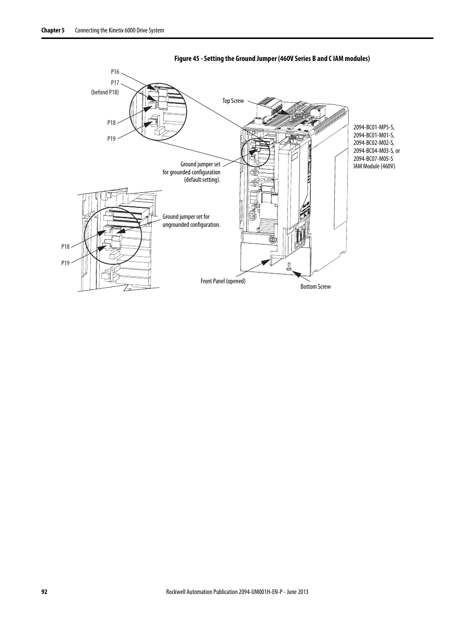 Rockwell Automation 2094-xMxx-S Kinetix 6000 Multi-axis Servo Drives User Manual User Manual | Page 92 / 286