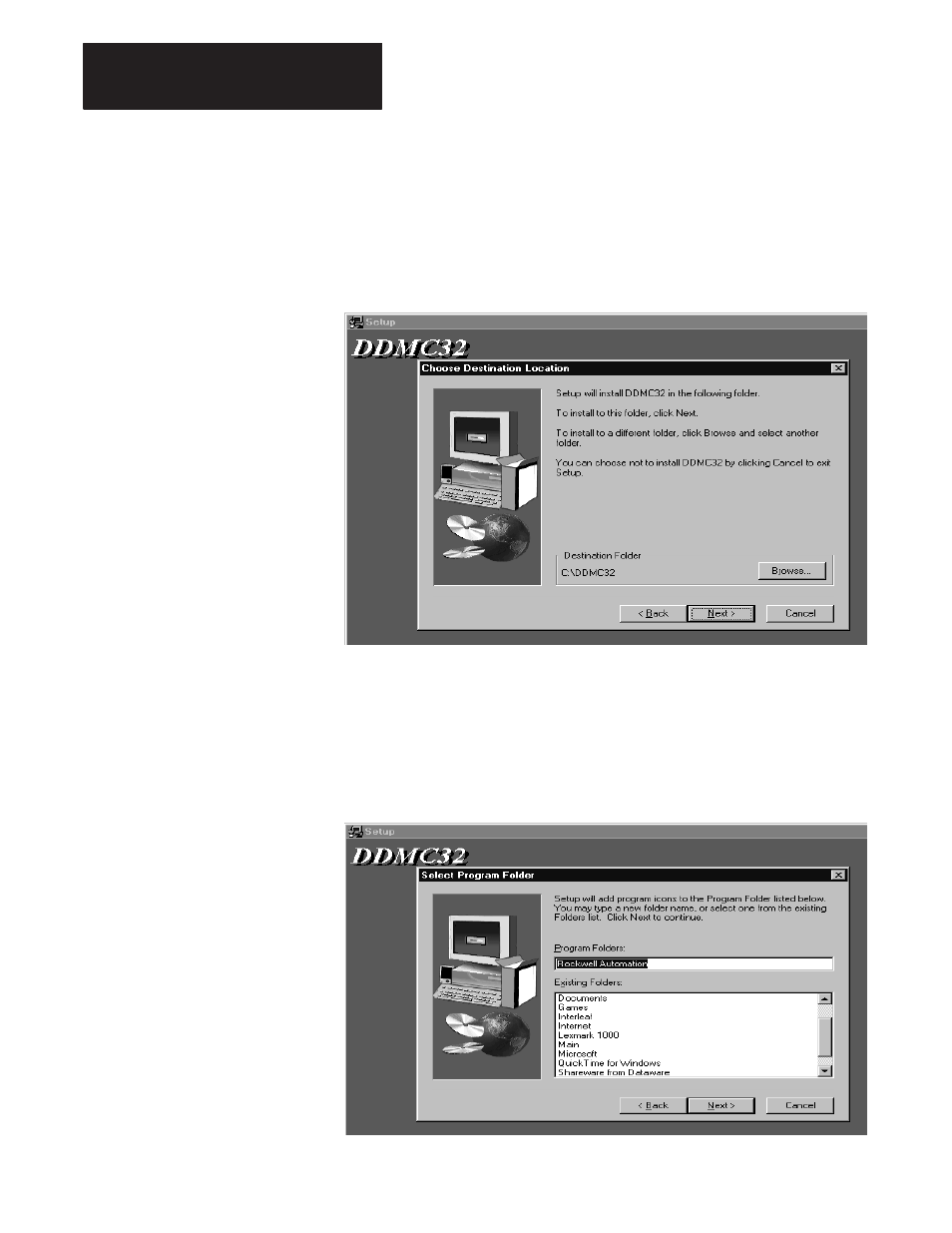Rockwell Automation D64046.5.1 U MNL WIN DDMC User Manual | Page 32 / 162