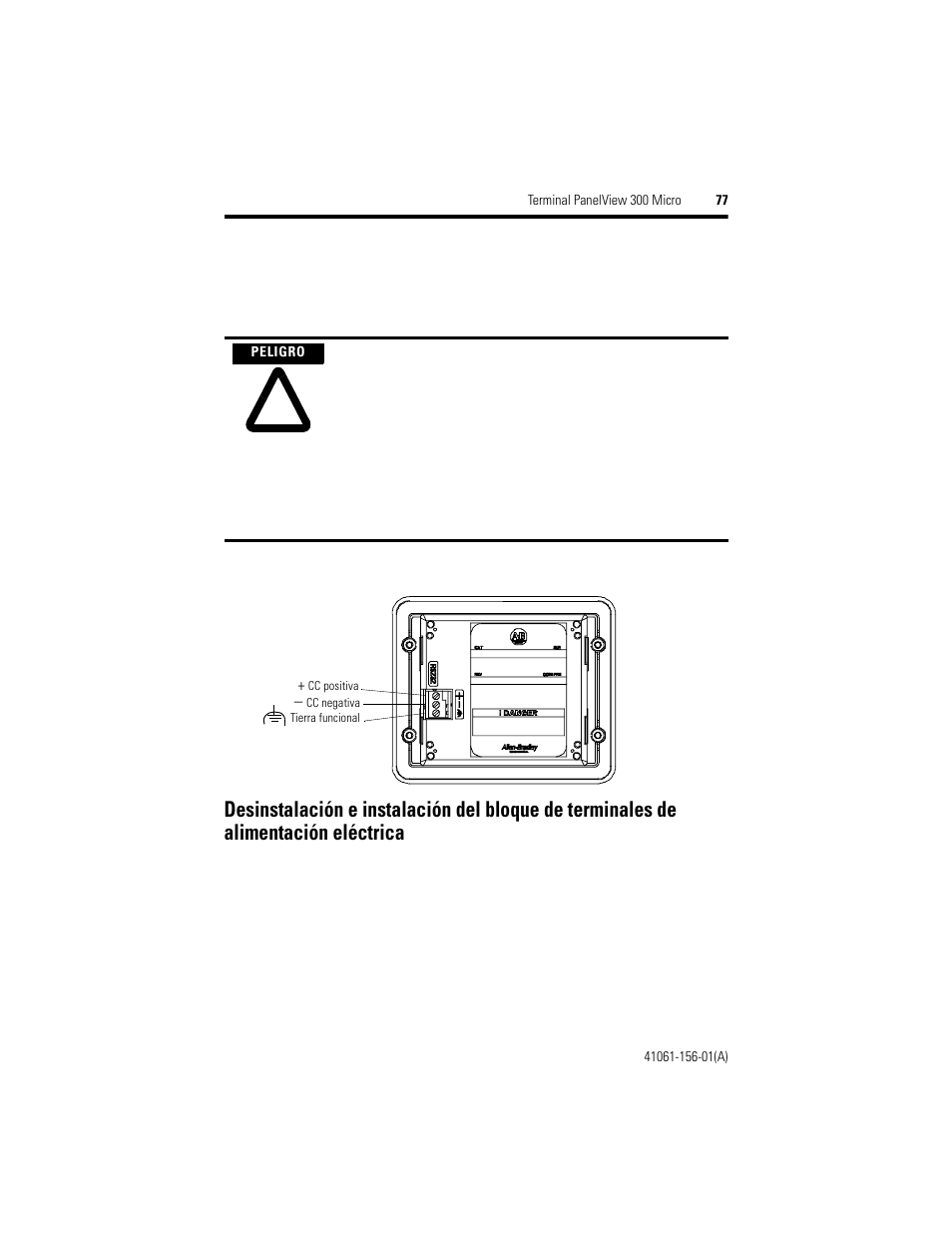 Rockwell Automation 2711-M3A18L1_M3A19L1 PanelView 300 Micro Terminals Installation Instructions User Manual | Page 77 / 116