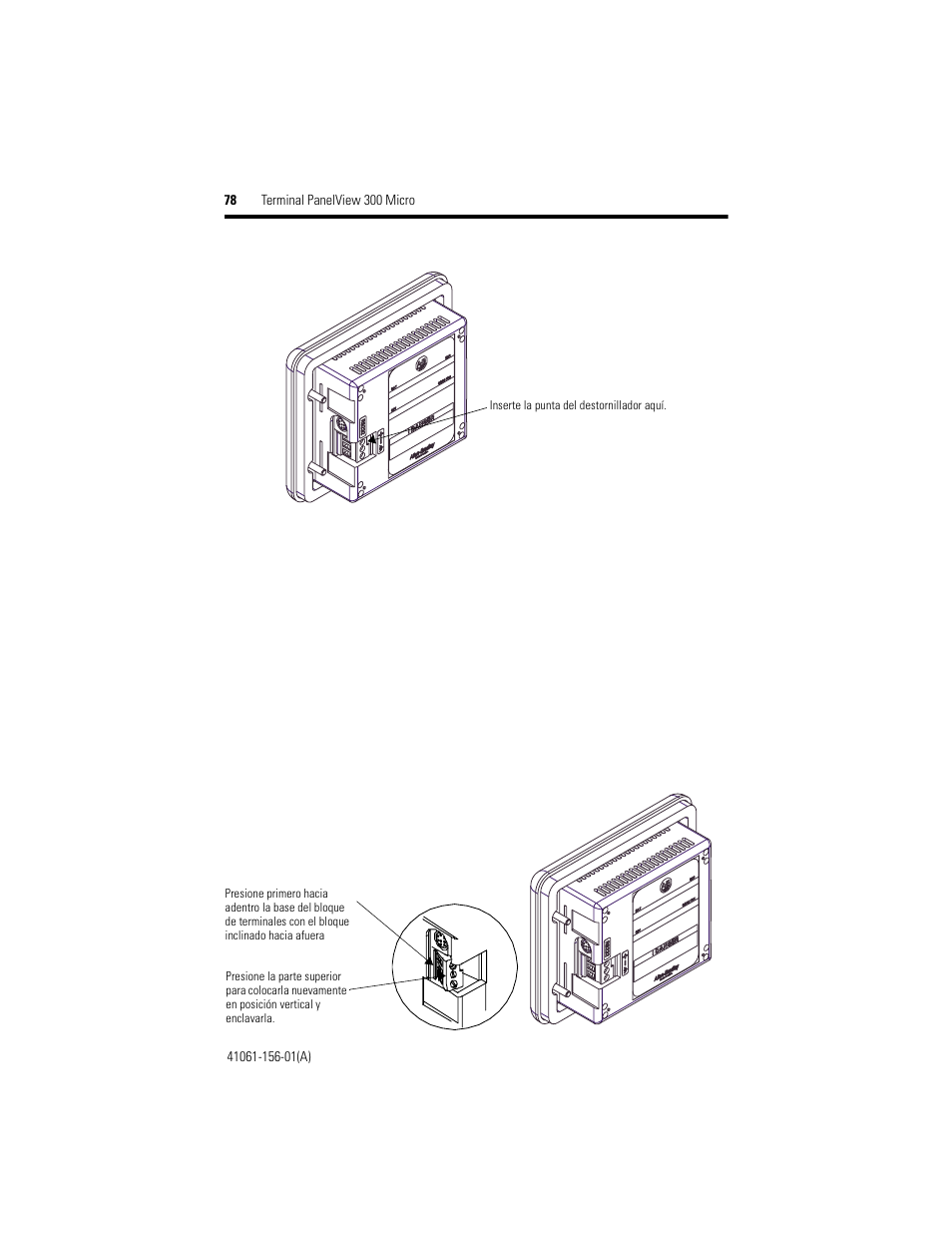 Rockwell Automation 2711-M3A18L1_M3A19L1 PanelView 300 Micro Terminals Installation Instructions User Manual | Page 78 / 116