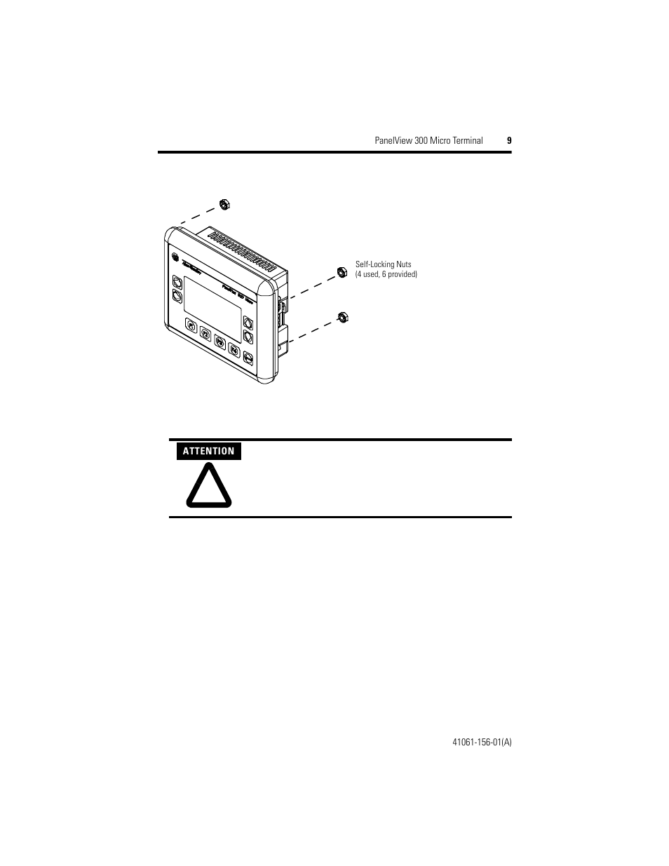 Rockwell Automation 2711-M3A18L1_M3A19L1 PanelView 300 Micro Terminals Installation Instructions User Manual | Page 9 / 116