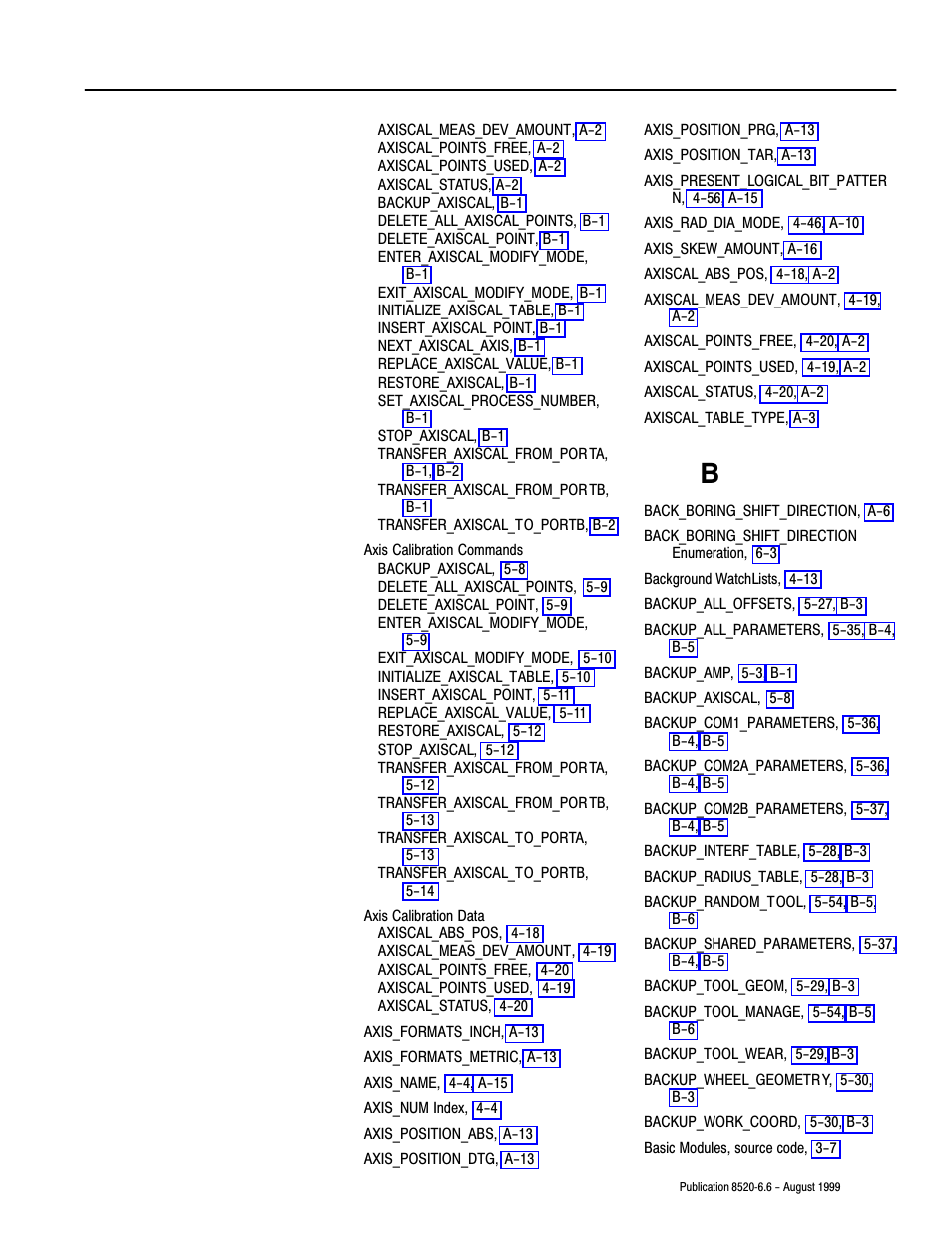 Rockwell Automation 8520-9API 9/Series OCI API Developer's Guide User Manual | Page 243 / 263