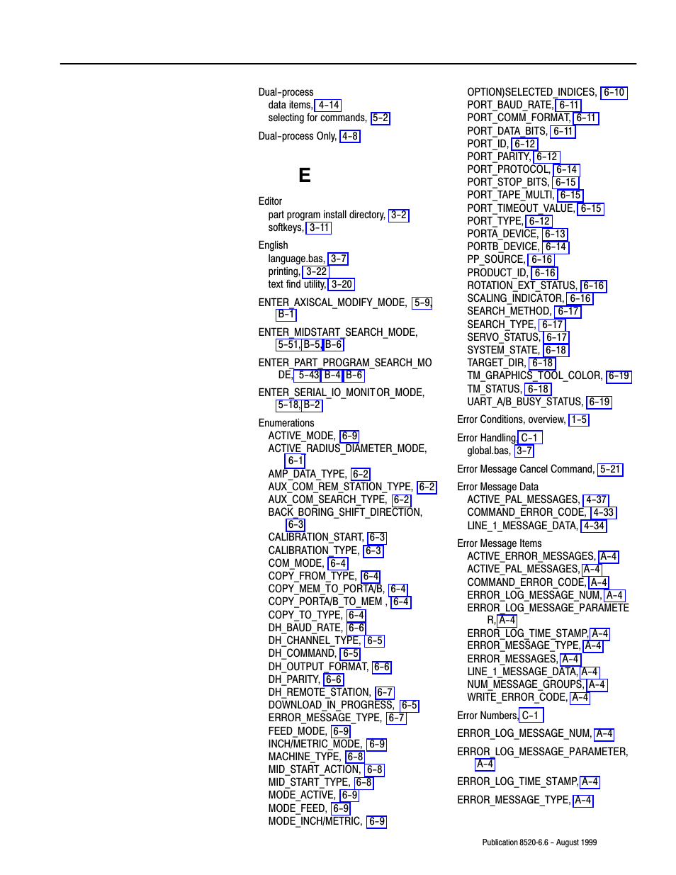 Rockwell Automation 8520-9API 9/Series OCI API Developer's Guide User Manual | Page 247 / 263