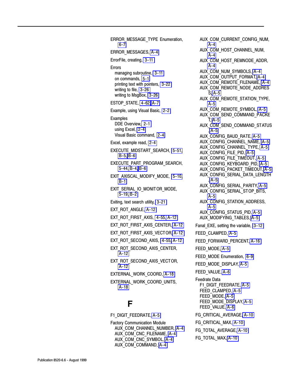 Rockwell Automation 8520-9API 9/Series OCI API Developer's Guide User Manual | Page 248 / 263
