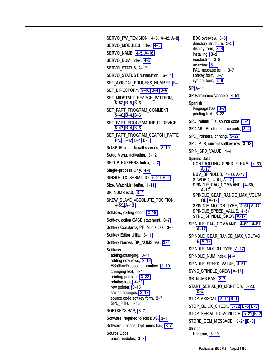 Rockwell Automation 8520-9API 9/Series OCI API Developer's Guide User Manual | Page 259 / 263