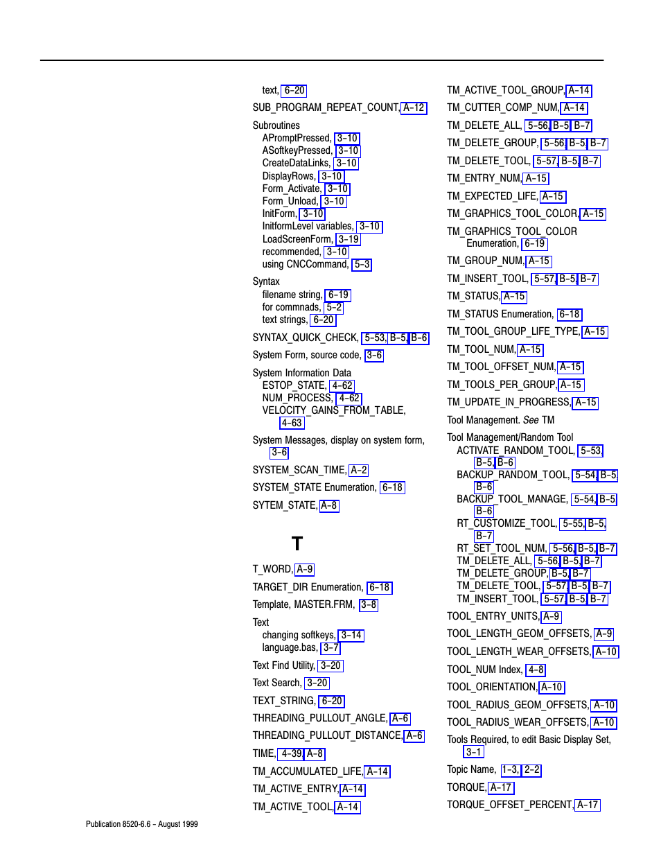 Rockwell Automation 8520-9API 9/Series OCI API Developer's Guide User Manual | Page 260 / 263