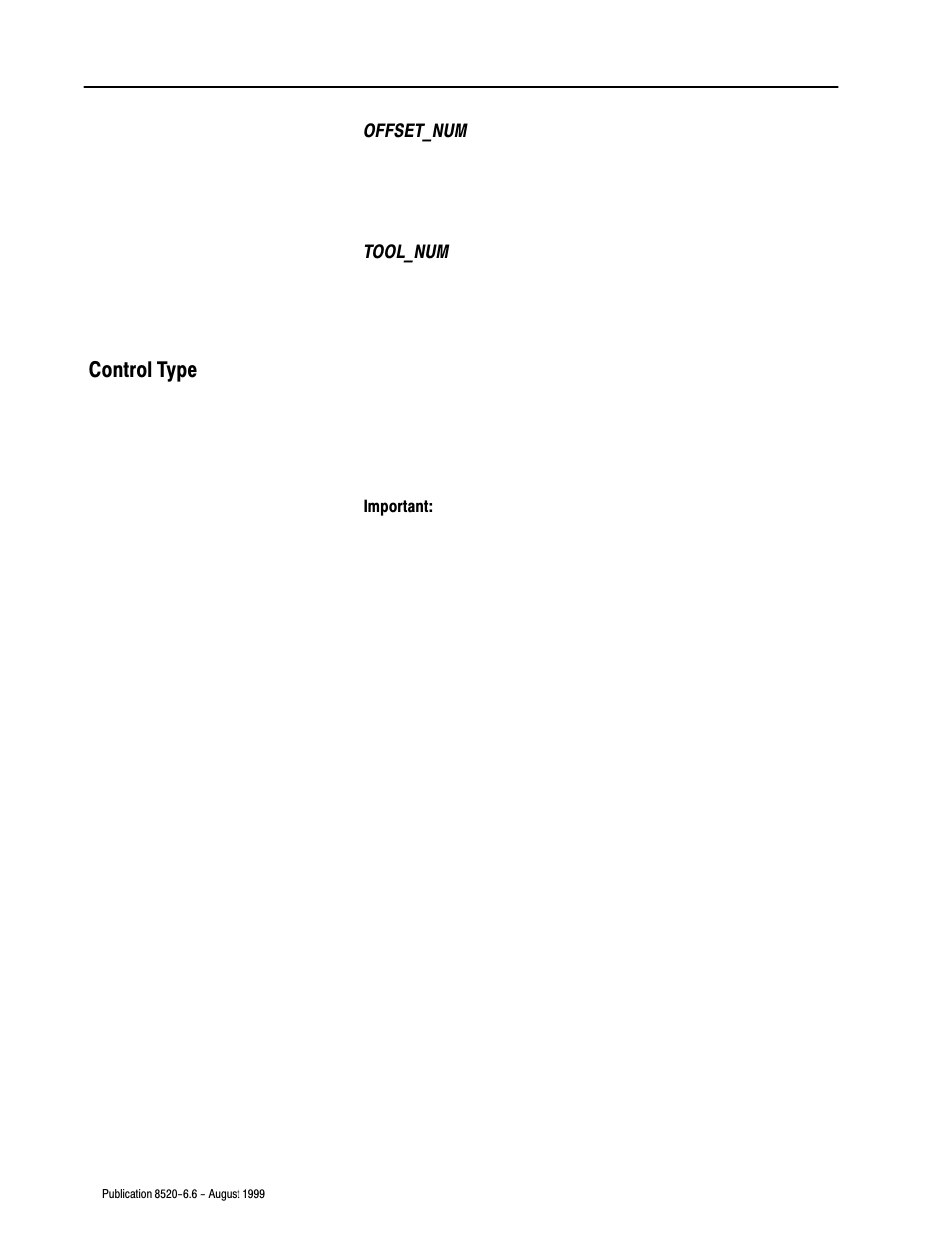 Control type | Rockwell Automation 8520-9API 9/Series OCI API Developer's Guide User Manual | Page 56 / 263
