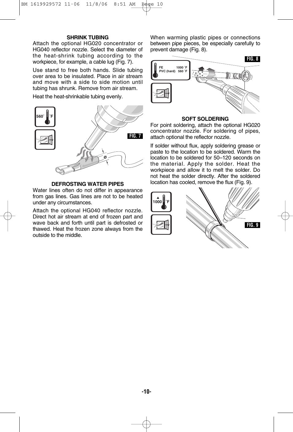 Bosch 1944LCD User Manual | Page 10 / 32