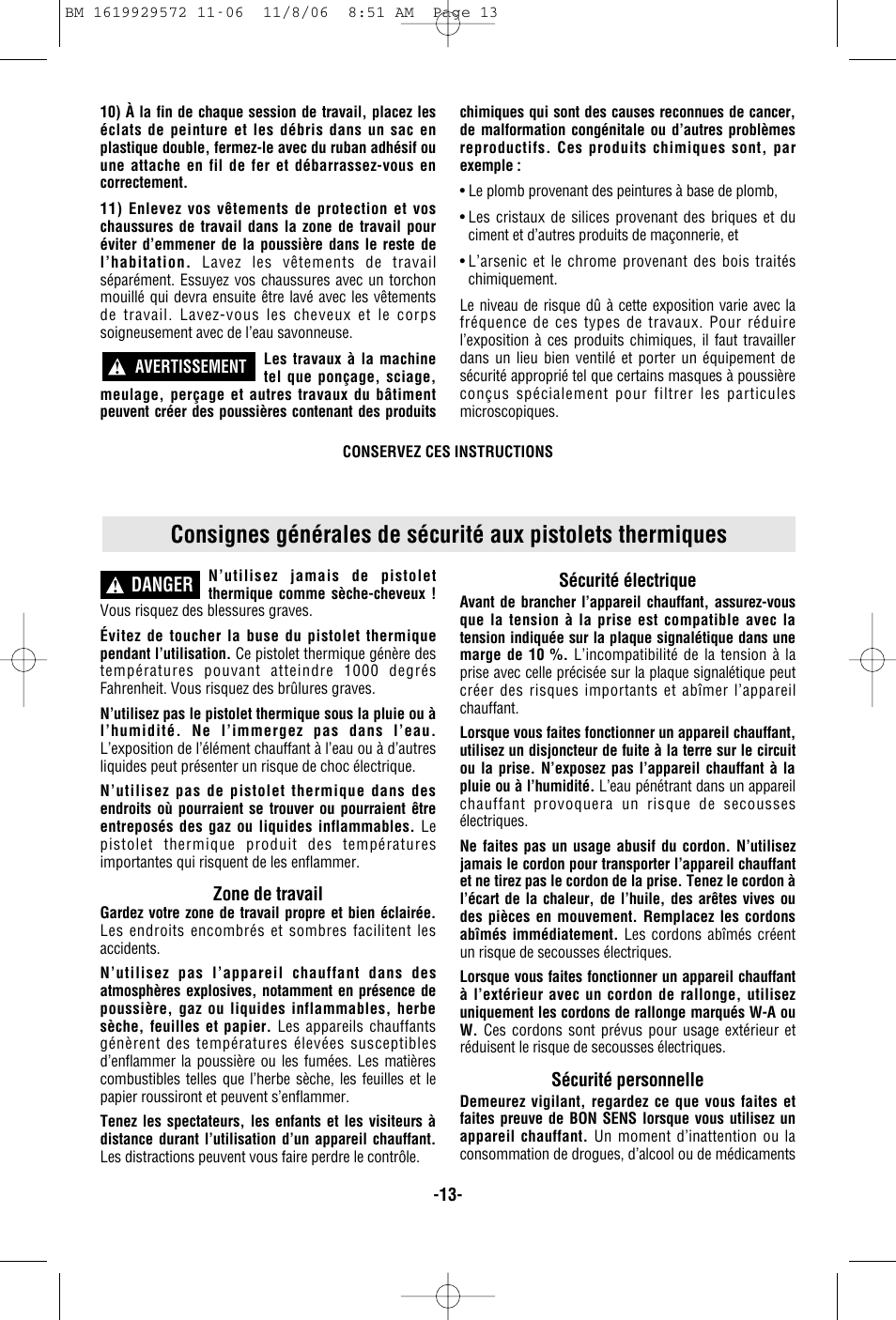 Bosch 1944LCD User Manual | Page 13 / 32