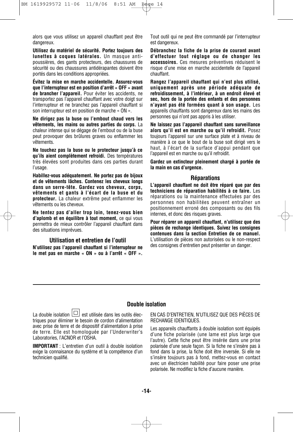 Bosch 1944LCD User Manual | Page 14 / 32