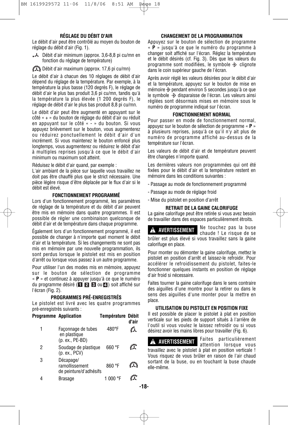 Bosch 1944LCD User Manual | Page 18 / 32