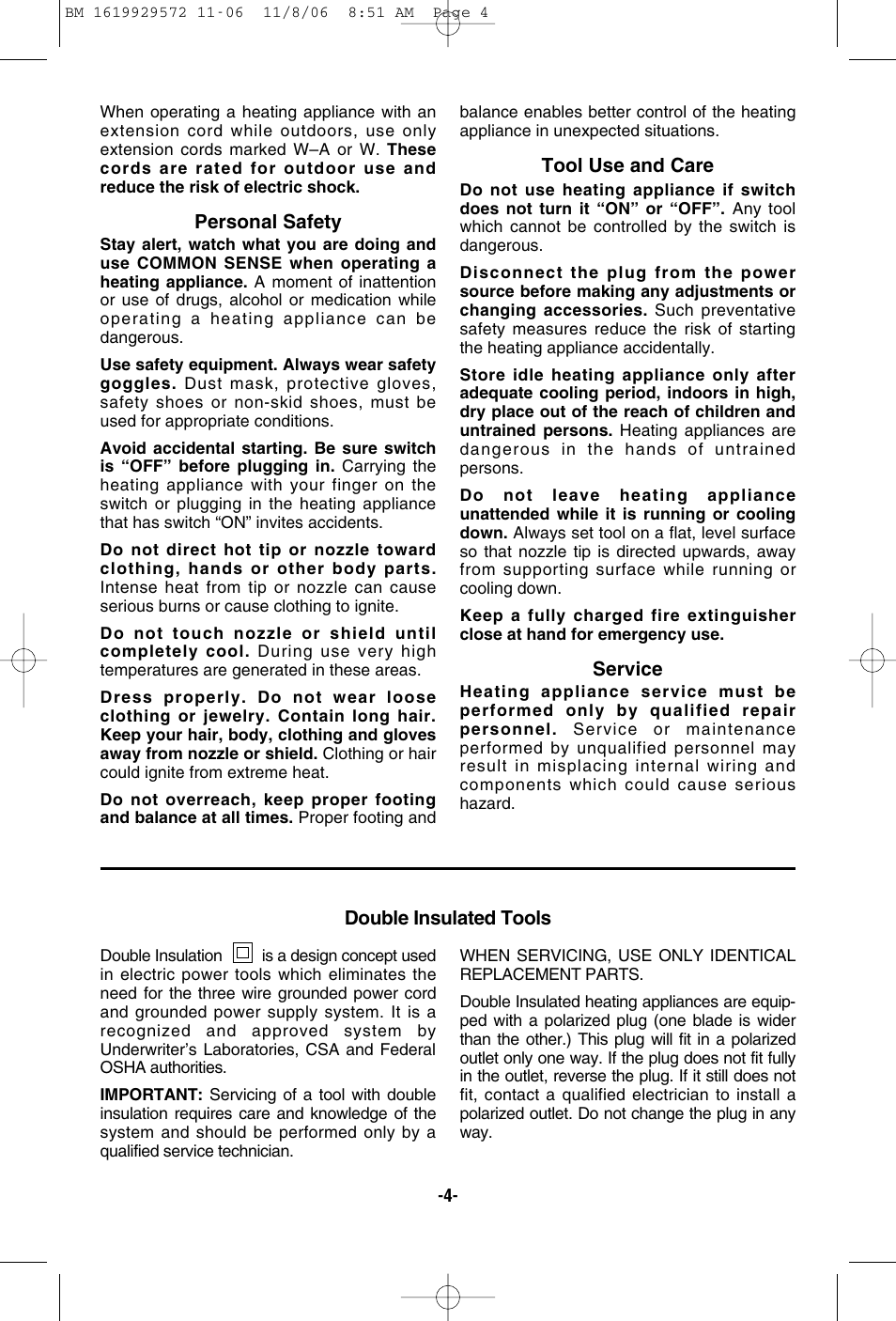 Bosch 1944LCD User Manual | Page 4 / 32