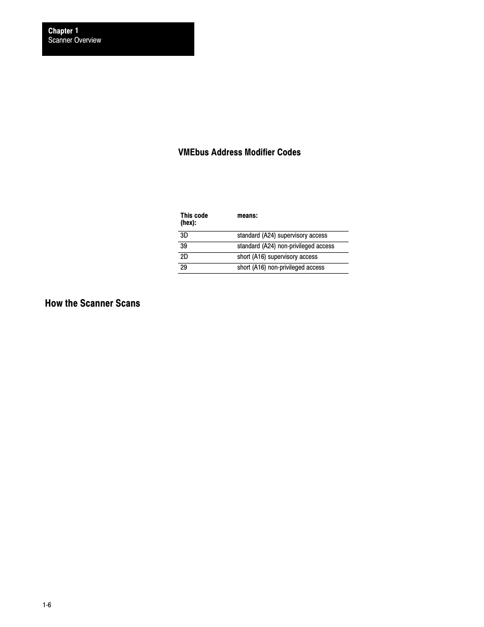 How the scanner scans | Rockwell Automation 6008-SV2R VMEbus remote I/O Scanner User Manual | Page 14 / 194