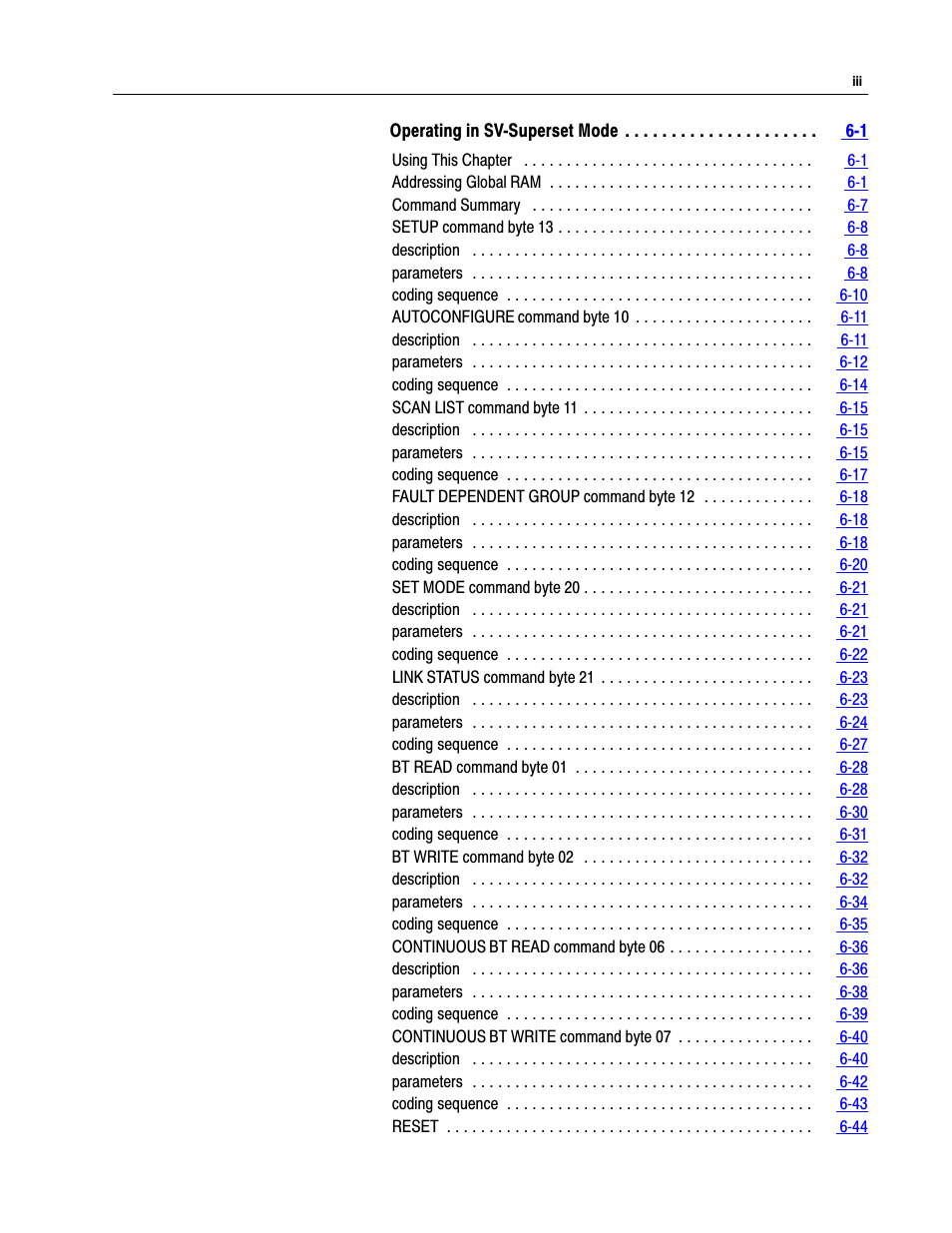 Rockwell Automation 6008-SV2R VMEbus remote I/O Scanner User Manual | Page 5 / 194