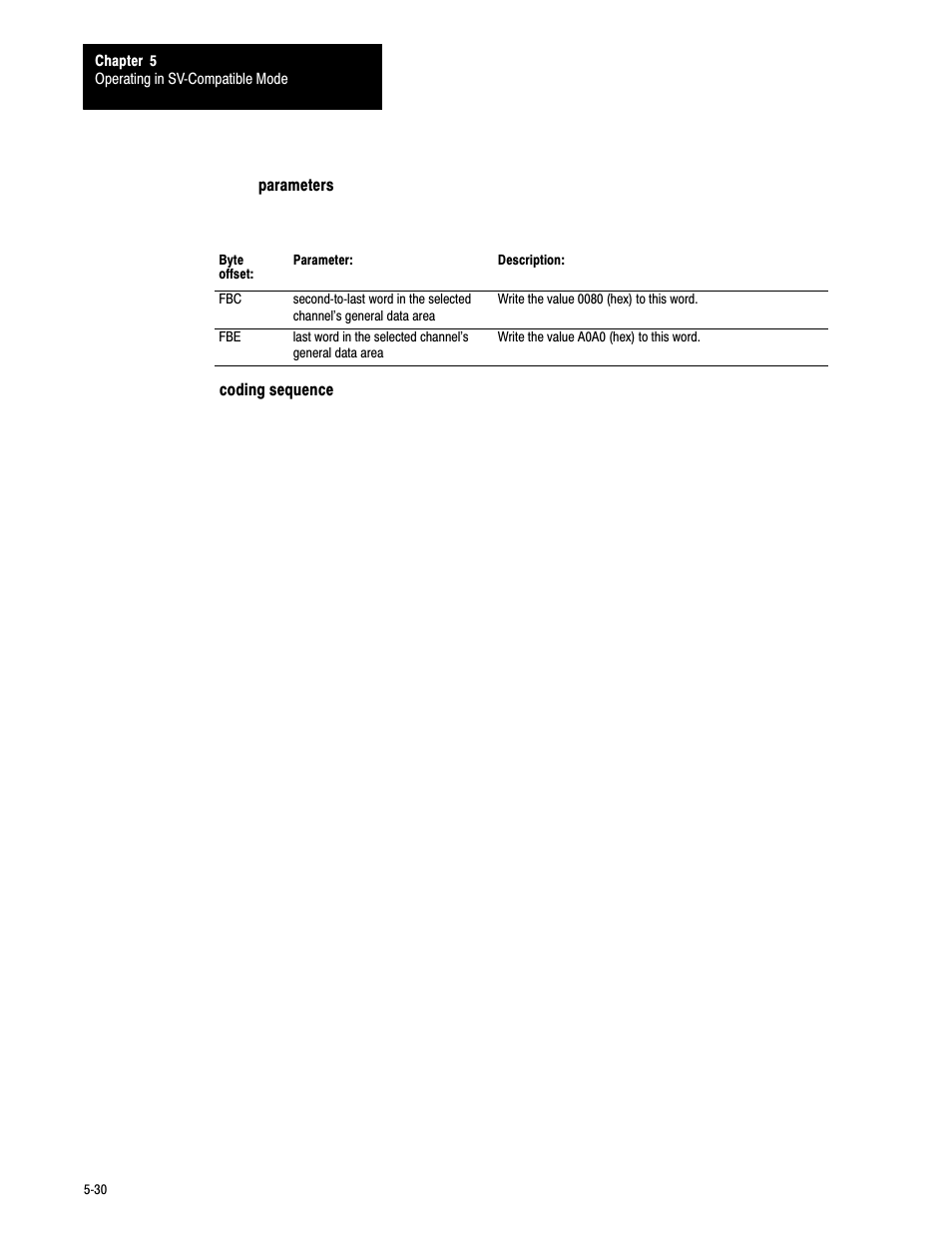 5ć30 | Rockwell Automation 6008-SV2R VMEbus remote I/O Scanner User Manual | Page 81 / 194