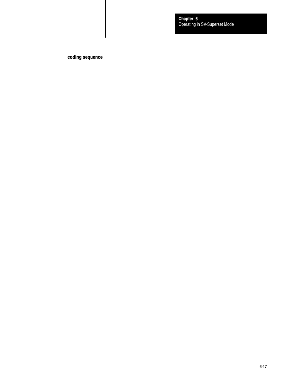 6ć17 | Rockwell Automation 6008-SV2R VMEbus remote I/O Scanner User Manual | Page 98 / 194
