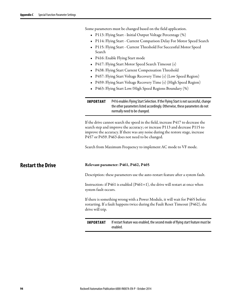 Restart the drive | Rockwell Automation 6000 PowerFlex Medium Voltage Variable Frequency Drive Commissioning Manual User Manual | Page 94 / 98