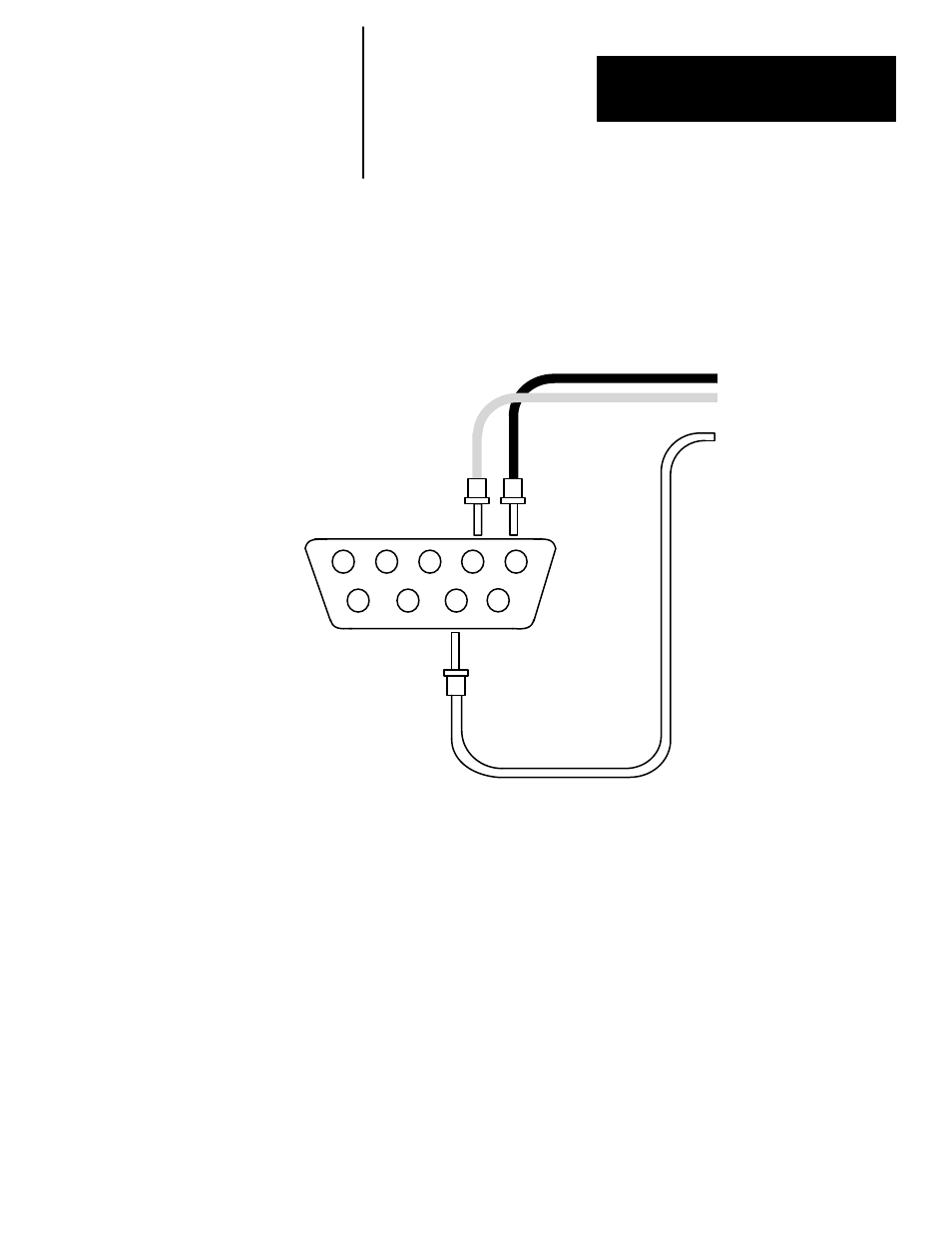 G - network pin-out diagrams for db9 connector, Network pin-out diagrams for db9 connector | Rockwell Automation 2708-DH5B2L_DH5B4L Attended Workstation User Manual | Page 137 / 186
