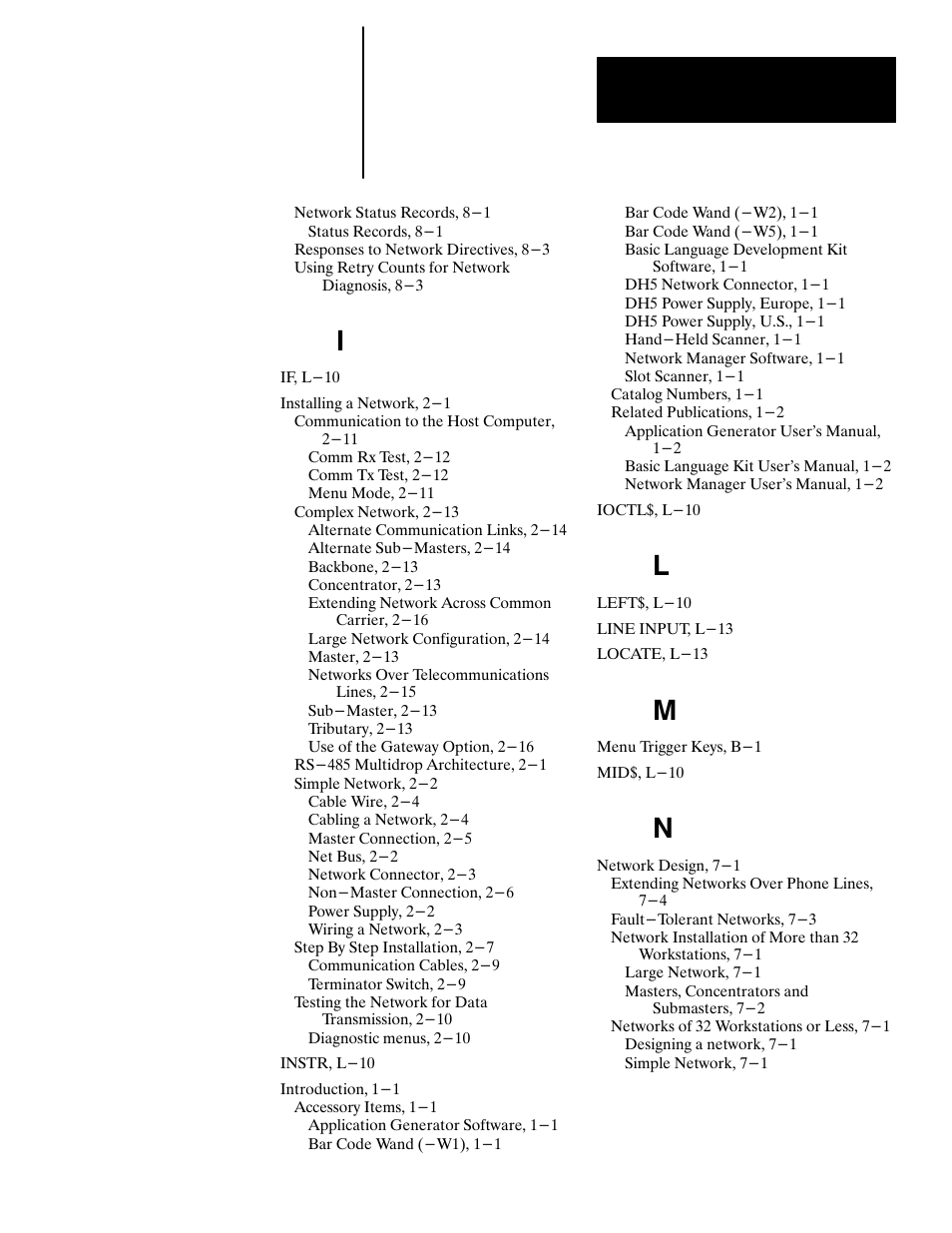 Rockwell Automation 2708-DH5B2L_DH5B4L Attended Workstation User Manual | Page 183 / 186