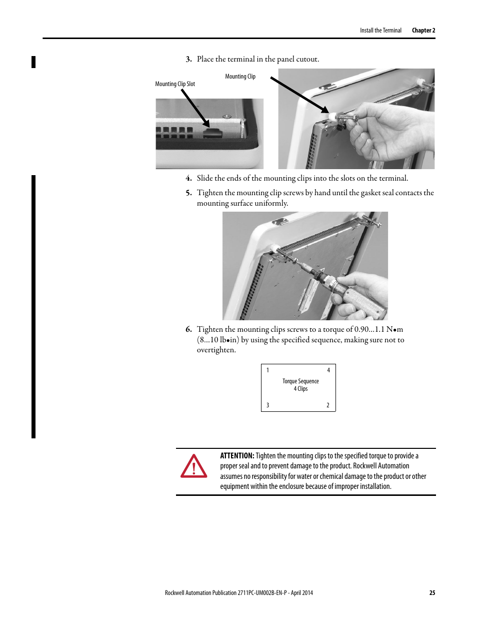 Rockwell Automation 2711PC-xxxx PanelView Plus 6 Compact Terminals User Manual User Manual | Page 25 / 162