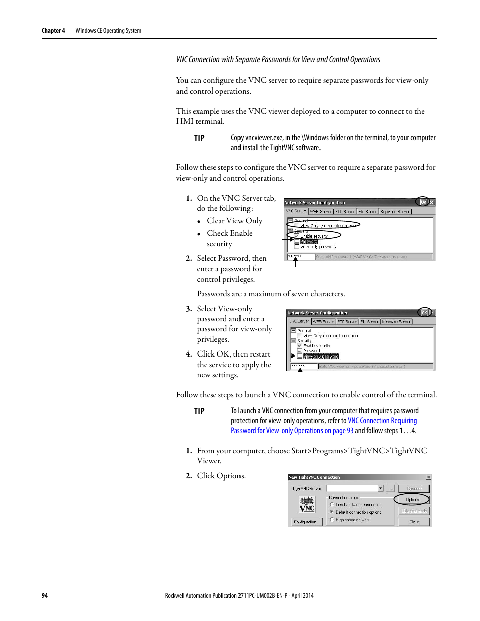 Rockwell Automation 2711PC-xxxx PanelView Plus 6 Compact Terminals User Manual User Manual | Page 94 / 162