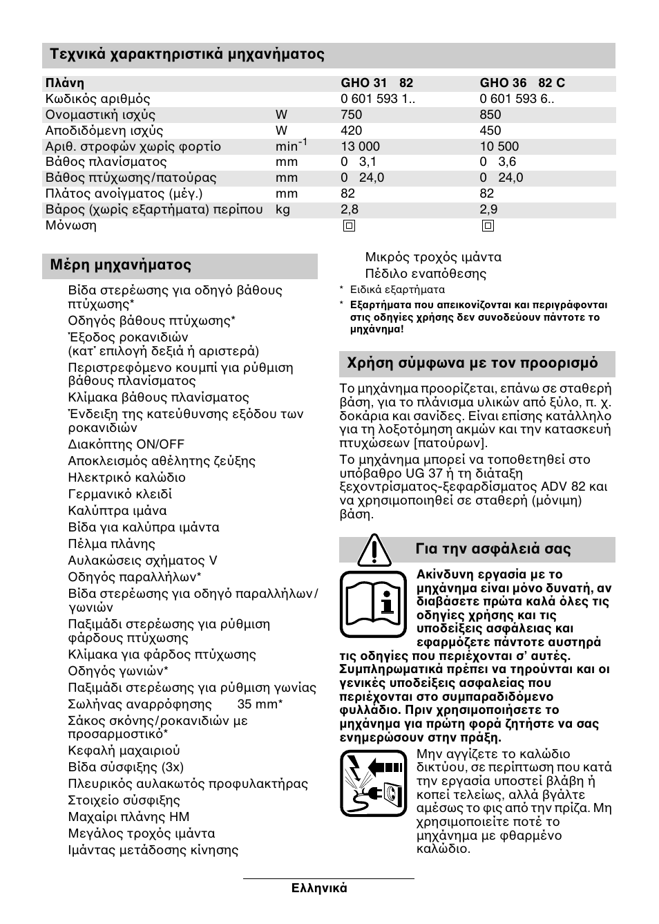Bosch GHO 36-82 C User Manual | Page 72 / 86