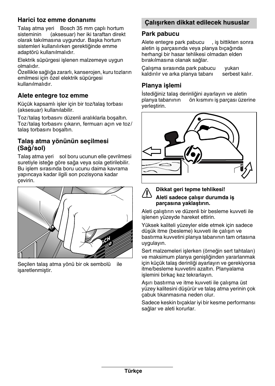 Bosch GHO 36-82 C User Manual | Page 80 / 86