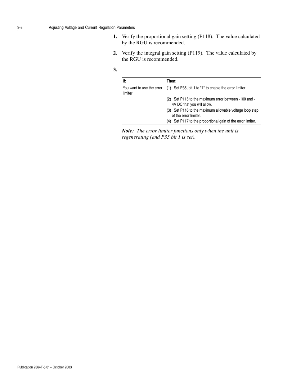 Rockwell Automation 2364F Regenerative DC Bus Supply Unit (RGU) User Manual | Page 100 / 222