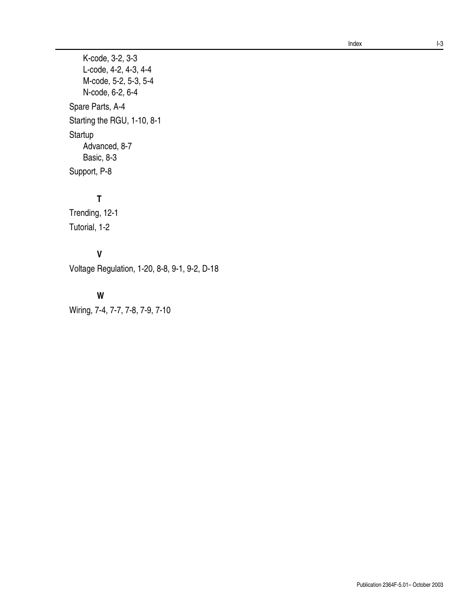 Rockwell Automation 2364F Regenerative DC Bus Supply Unit (RGU) User Manual | Page 219 / 222