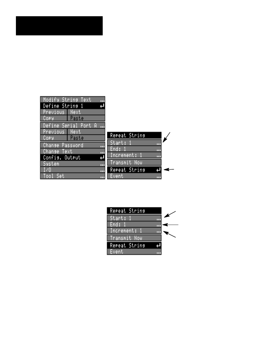 Using repeat string | Rockwell Automation 5370-UPK CVIM USER-PAK Option User Manual | Page 102 / 142