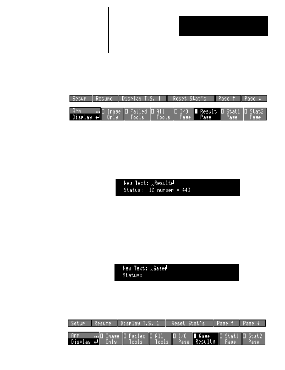 Examples of modifying text | Rockwell Automation 5370-UPK CVIM USER-PAK Option User Manual | Page 40 / 142
