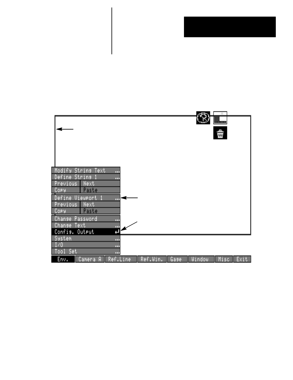 Initial setup: selecting and defining the viewport | Rockwell Automation 5370-UPK CVIM USER-PAK Option User Manual | Page 54 / 142
