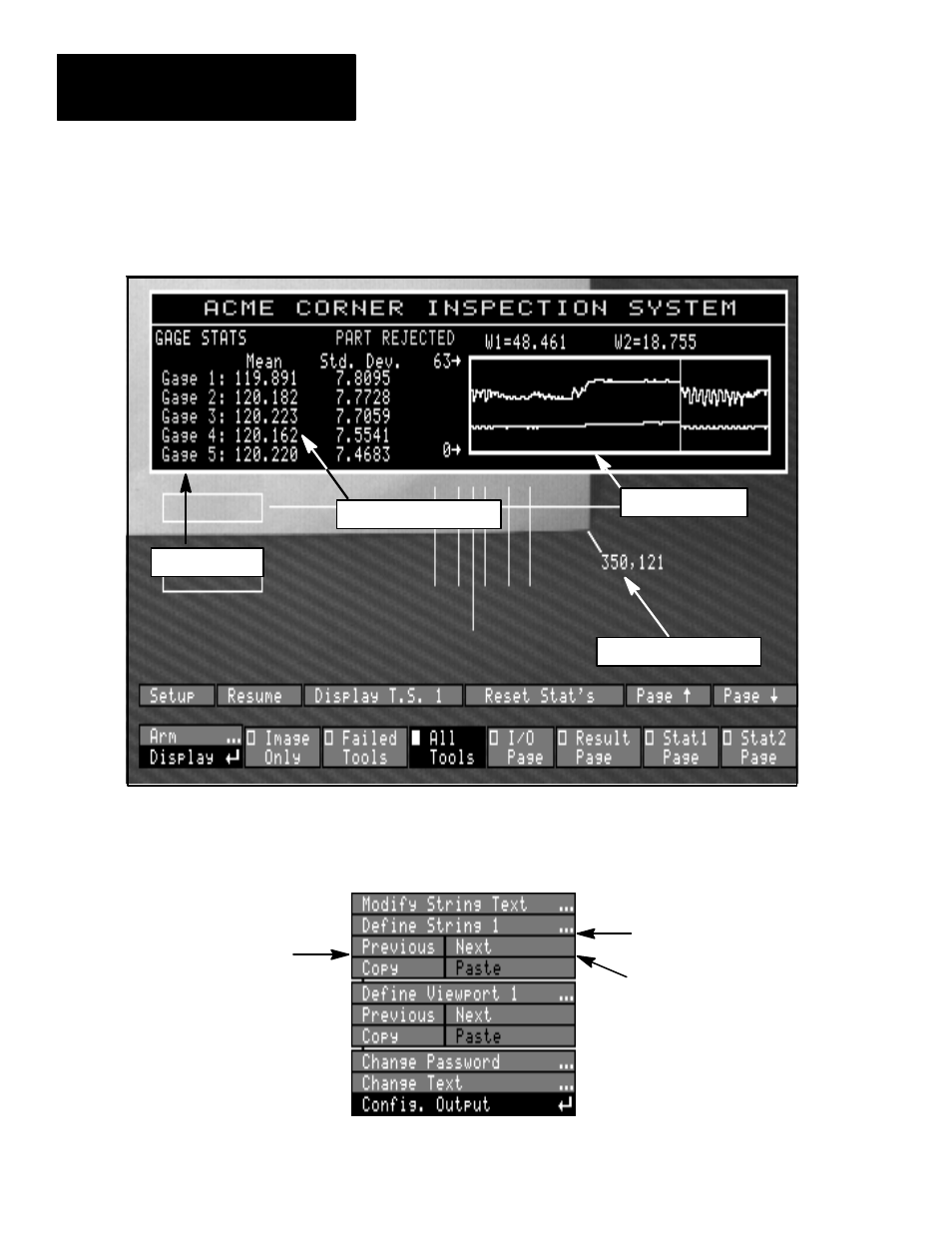 Defining text and tool viewport contents | Rockwell Automation 5370-UPK CVIM USER-PAK Option User Manual | Page 63 / 142