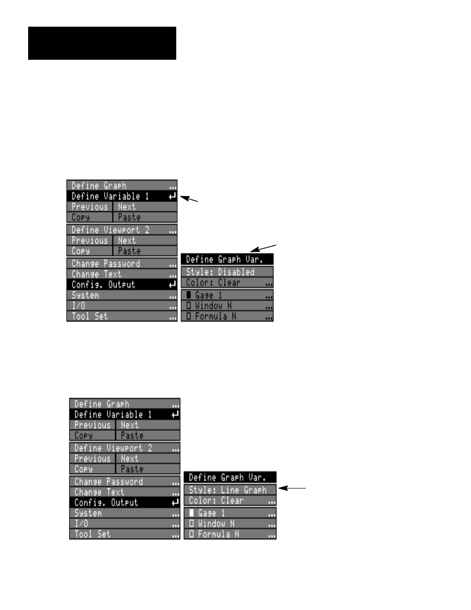 Defining the variable | Rockwell Automation 5370-UPK CVIM USER-PAK Option User Manual | Page 71 / 142