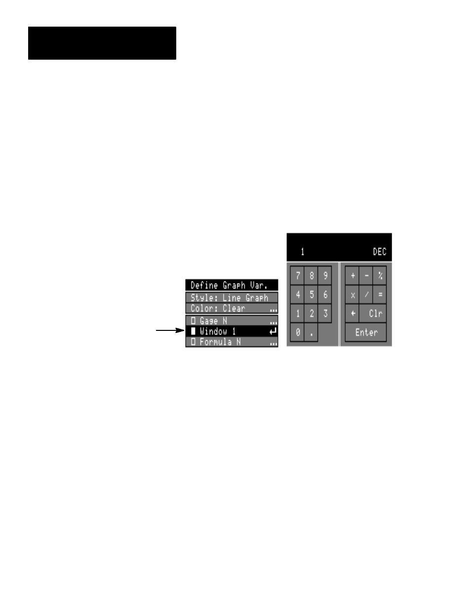 Defining the graph | Rockwell Automation 5370-UPK CVIM USER-PAK Option User Manual | Page 73 / 142